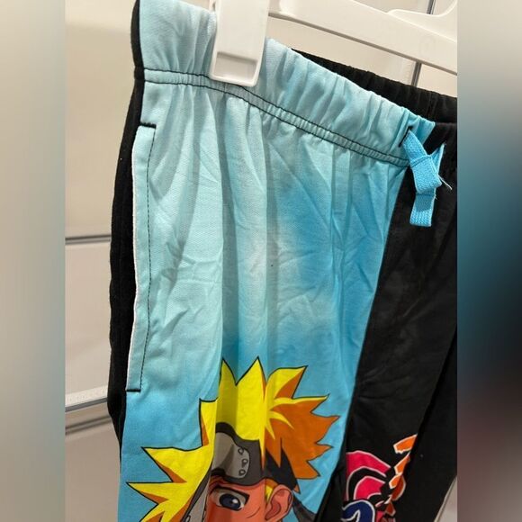 Naruto Character Shippuden Series Logo Men's Pajama Lounge Pants Size M NWT - Picture 6 of 7
